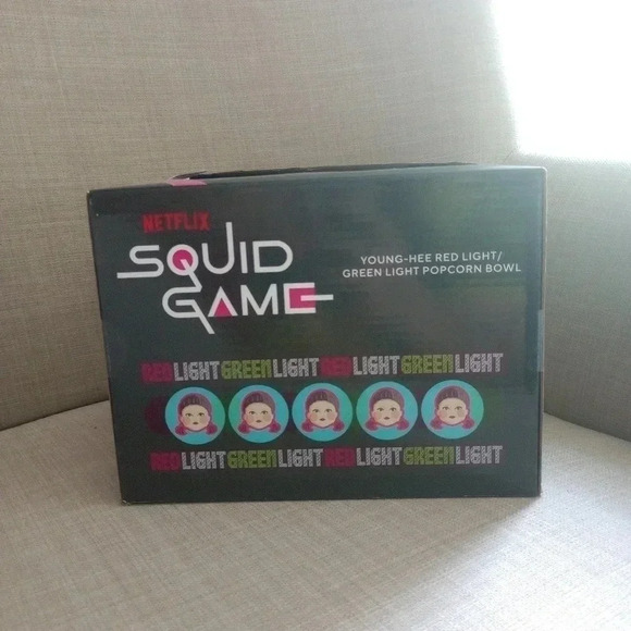 Squid Game - Red Light Green Light Popcorn Bowl Korean tv show anime scary movie - Picture 5 of 7